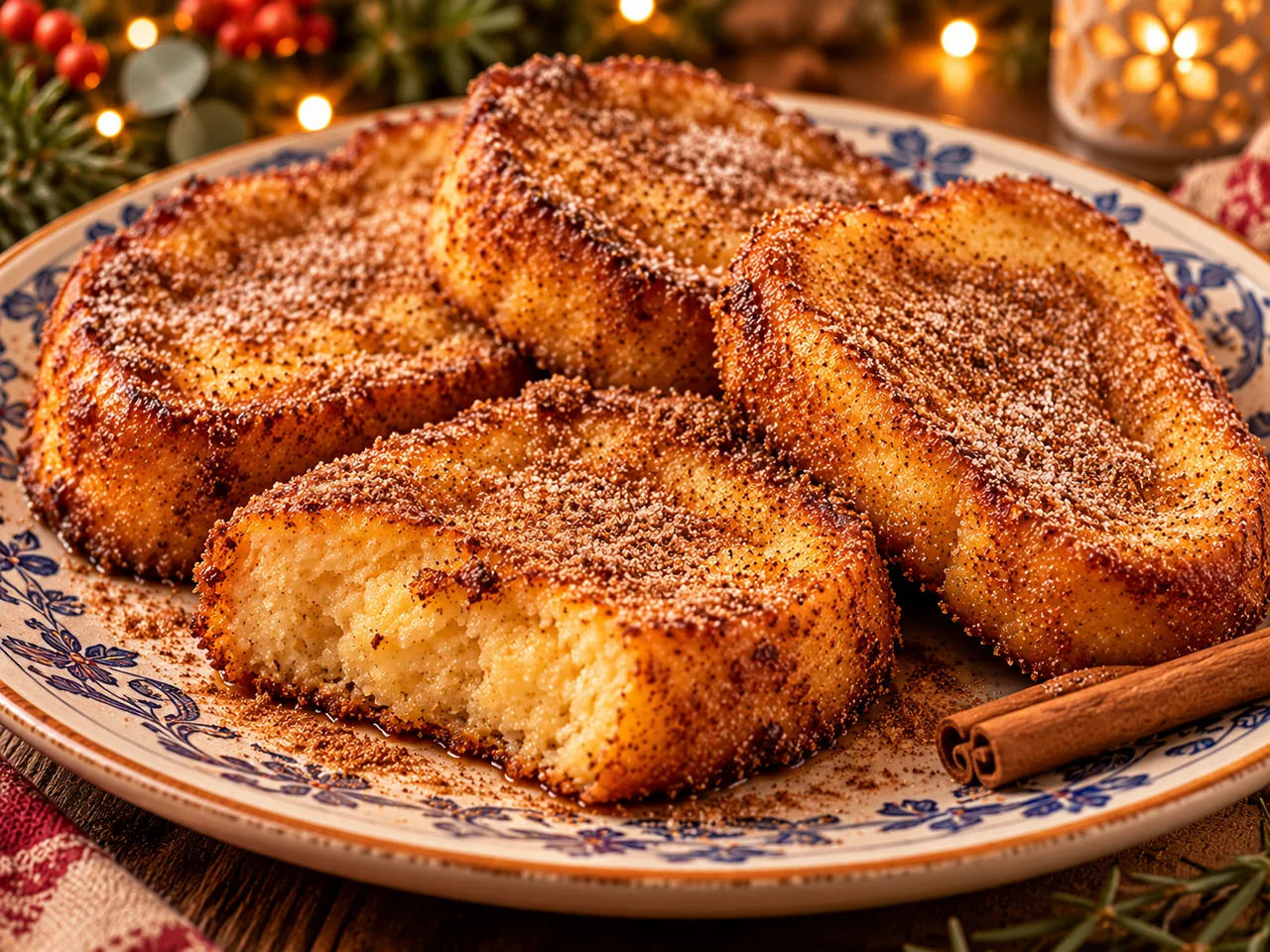 Rabanadas na Air Fryer